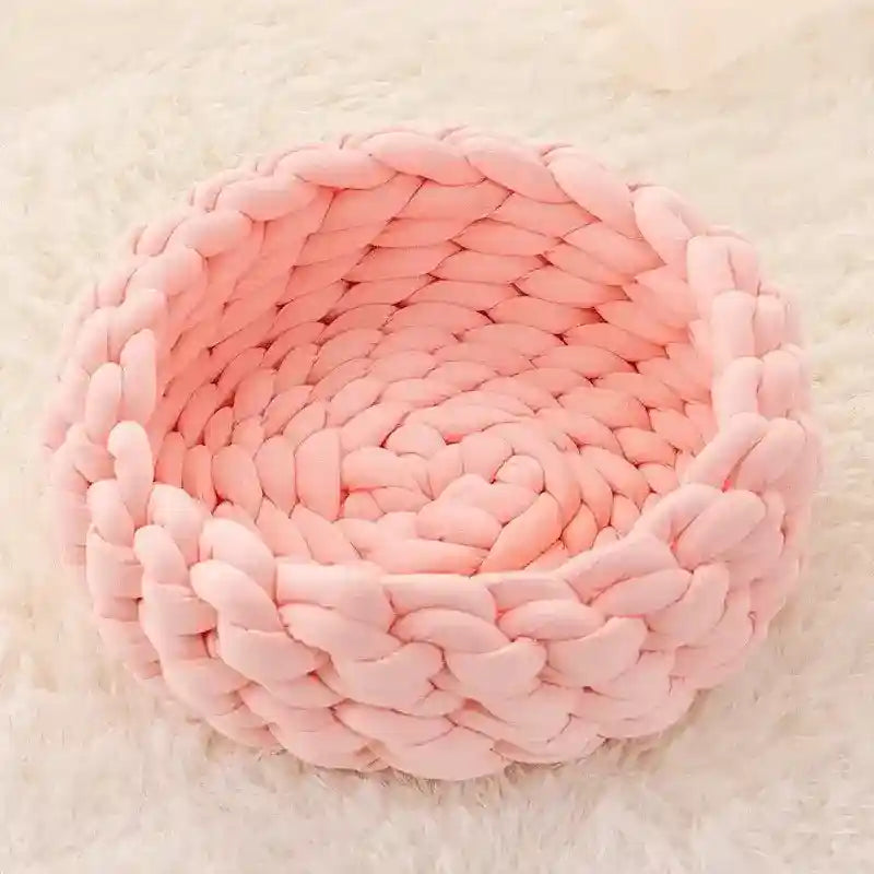 Cuccia per cani e gatti intrecciata "Knot" - Dog Moda