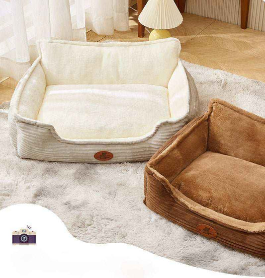 Cuccia Universale per Tutte le Quattro Stagioni - Letto Sfoderabile e Lavabile per Cani - Dog Moda