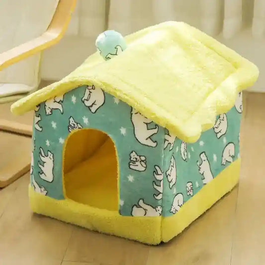 Casetta per Cani e Gatti "Hansel e Gretel" – Comfort e Design Fiabesco per i Tuoi Amici a Quattro Zampe by Innopet