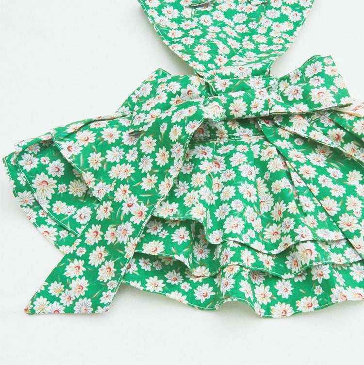 Vestito per cani "Fanny" con gonnellina e fiocco sul dorso | DogModa by Dog Moda