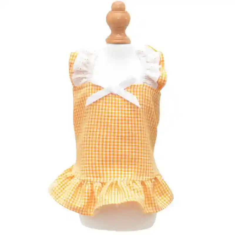 Vestito per Barboncino Toy con Fiocchetto - Modello Ribbon, Eleganza e Comfort by Dog Moda