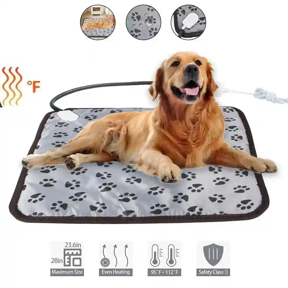 Tappetino Riscaldante 220V per Cani e Gatti - 3 Livelli Temperatura Regolabili by Dog Moda