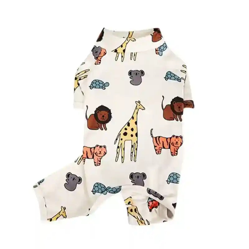 Pigiama per Cani in Stile Cartoon – Comfort e Protezione con un Tocco di Allegria by Dog Moda