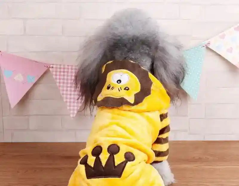Costume invernale per cani a forma di orso, mucca, dinosauro, leone by Dog Moda