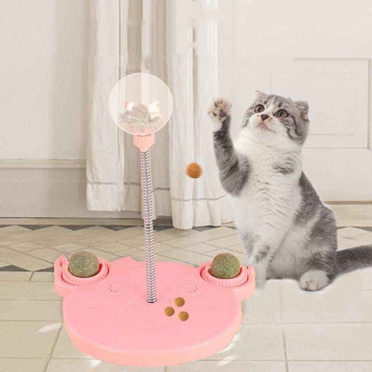 Gioco Interattivo per Gatti e Cani – Con Ventosa, Snack e Menta by Dog Moda