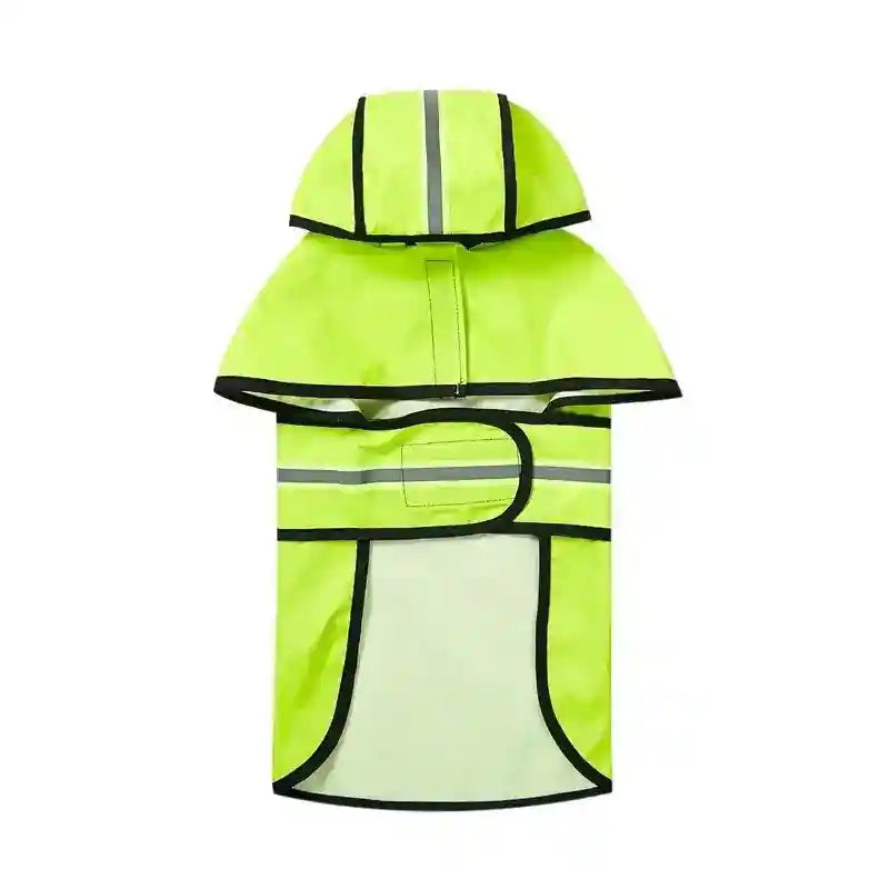 Impermeabile per Cani "Dubai" con Cappuccio e Inserti Riflettenti by Dog Moda
