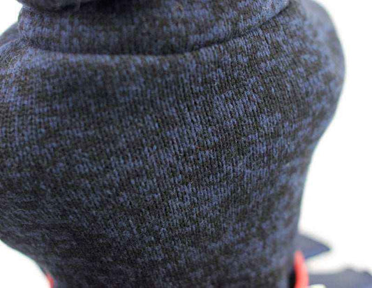 Vestito Elegante per Cane Barboncino Paris | Maglia Intrecciata e Gonna in Raso by Dog Moda
