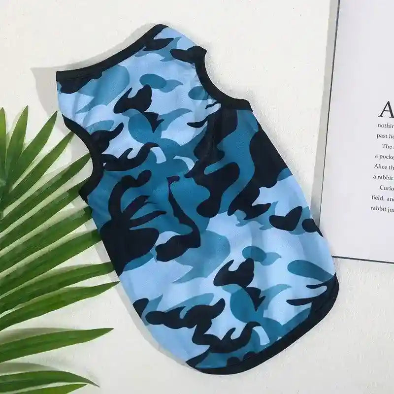 Maglia per Cani Camouflage - New Camouflage Vest Dog Clothes by Dog Moda