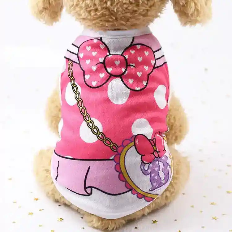 Maglietta per cani smanicata "Little Teddy" by Dog Moda