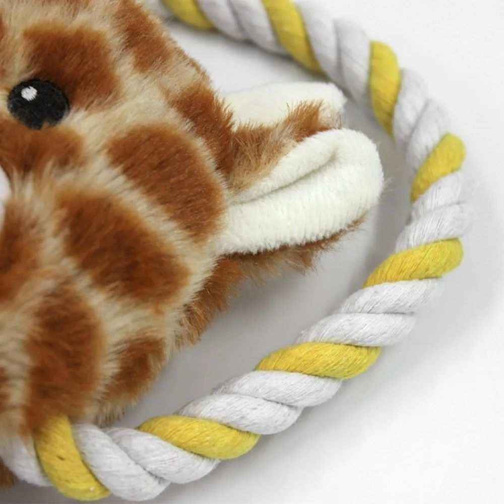 Giocattolo Interattivo per Cani a Forma di Animale con Squeaker – Divertimento Sicuro e Resistente by Innopet