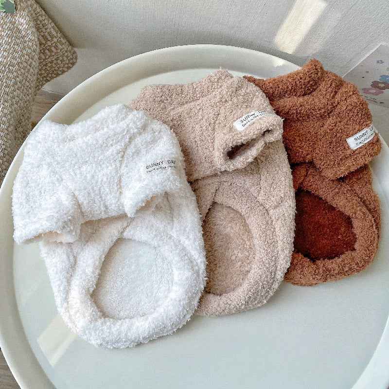 Felpa Cani Sunny Day Pile Cloud Velvet - Soffice by Dog Moda