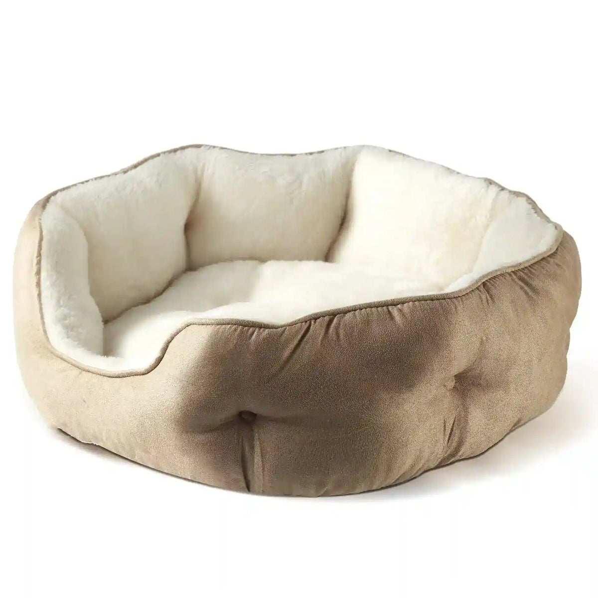 Cuccia Tonda “Nido di Coccole” per Cani Piccoli e Medi by Dog Moda