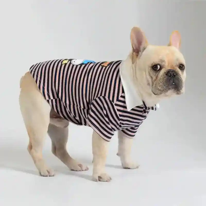 Maglietta per Bulldog e Carlino in cotone "Sunny Cupcake" by Dog Moda