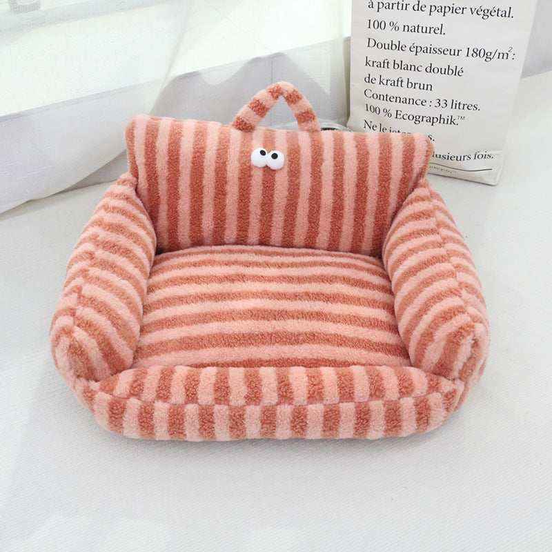 Cuccia Rettangolare per Cani "Baruffa" in Caldo Pile by Dog Moda