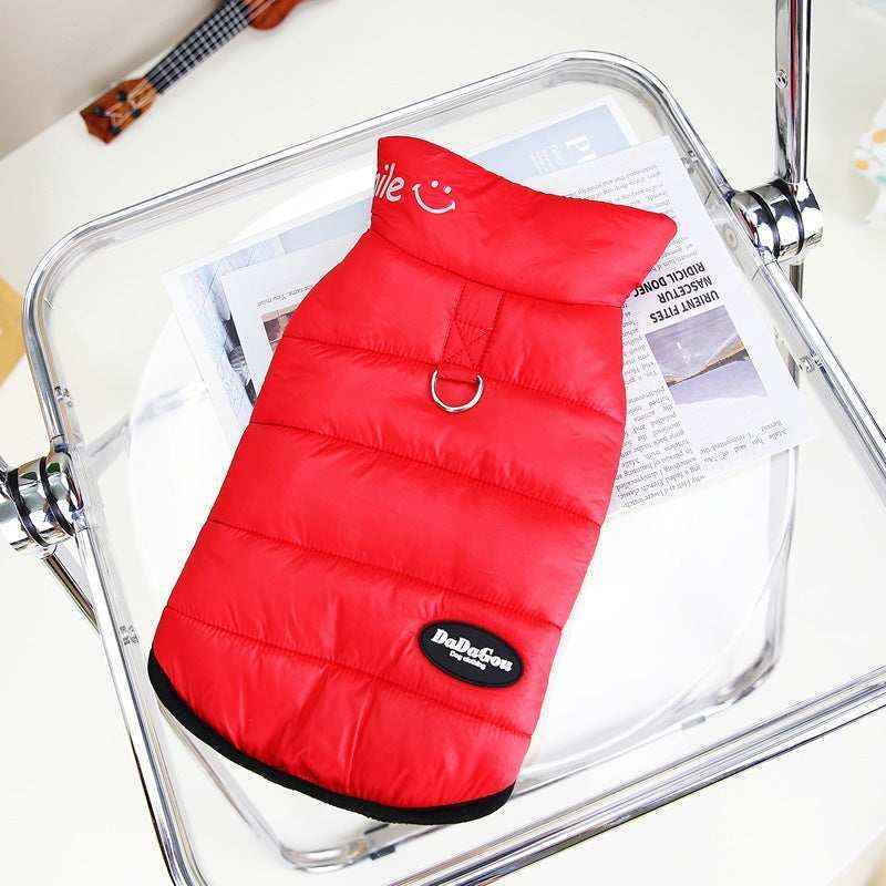 Cappotto "Smile" Dadagou per Barboncino con Pettorina Integrata by Dog Moda