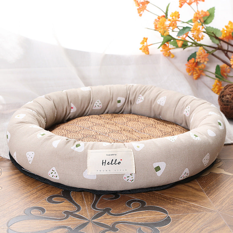 Lettino per cani e gatti estivo "Sunrise"