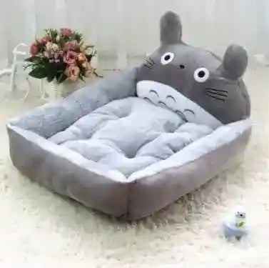 Cuccia Rettangolare per Cani e Gatti con Schienale Personaggi Animati by Dog Moda