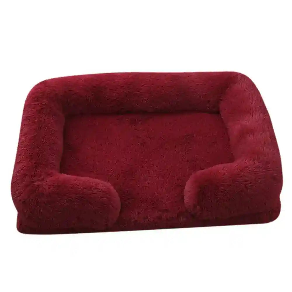 Cuccia Fluffy Rettangolare per Cani e Gatti - Il Nido Perfetto per l’Inverno by Dog Moda