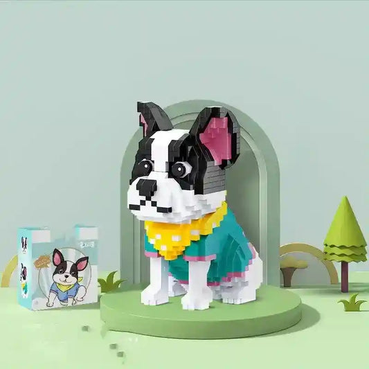 Set di Costruzioni "Pet Dog Building Block" – Modello Cane in Micro Mattoncini by Dog Moda