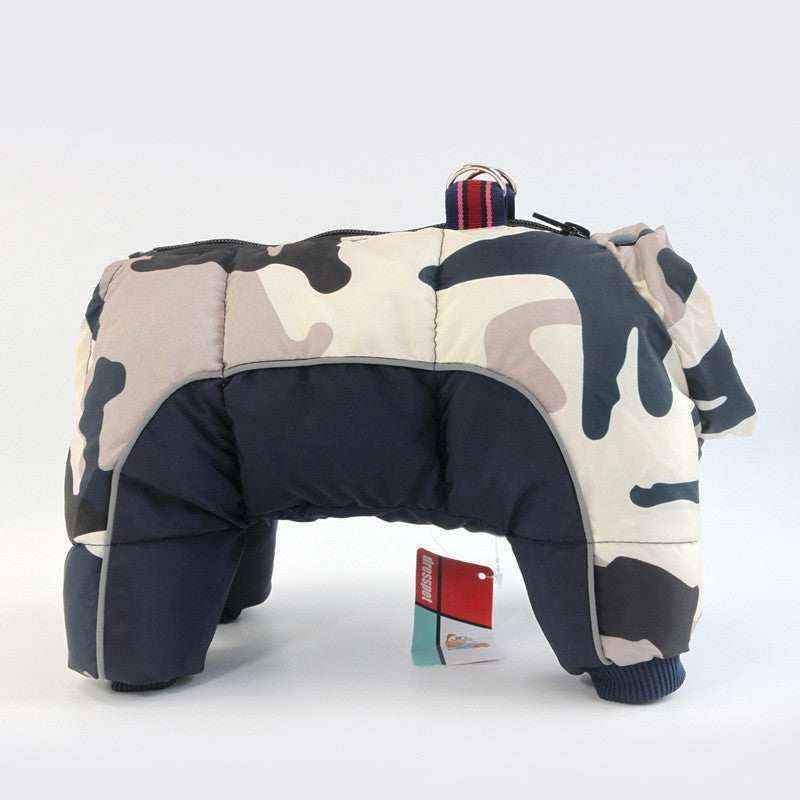 Piumino Imbottito con Quattro Zampe Impermeabile - Modello Snow - Dog Moda