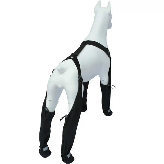 Scarpe Impermeabili per Cani con Cinturino Elastico e Dettagli Riflettenti by Dog Moda