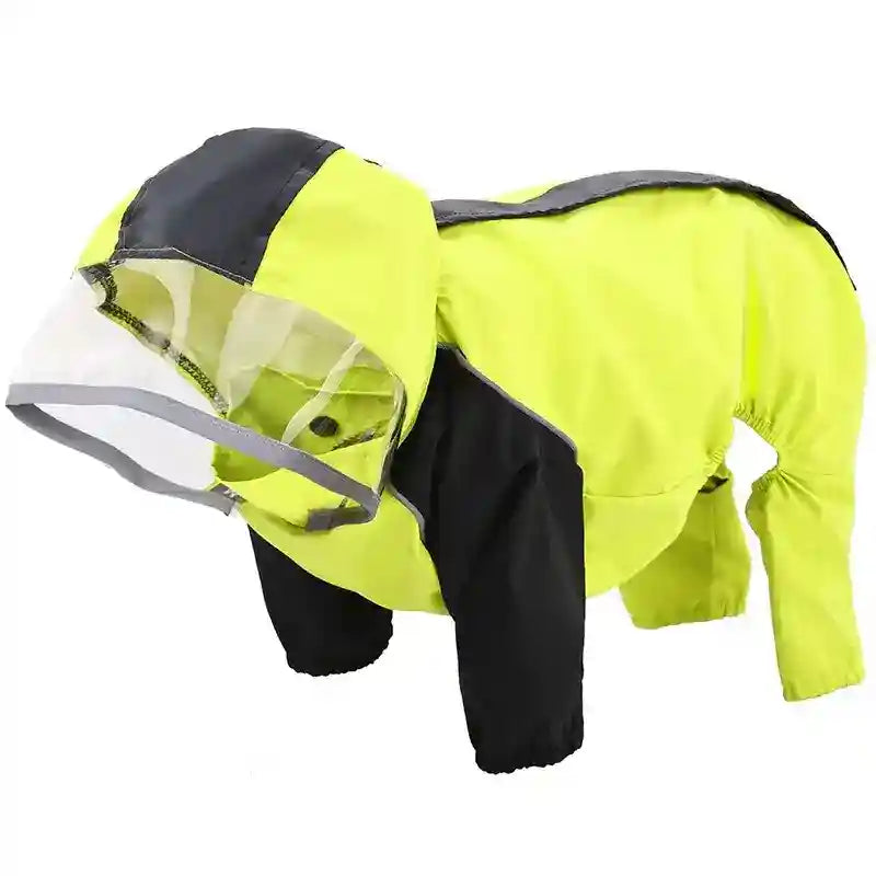 Impermeabile per Cani Leggero "Okinawa" con Visiera Trasparente by Innopet