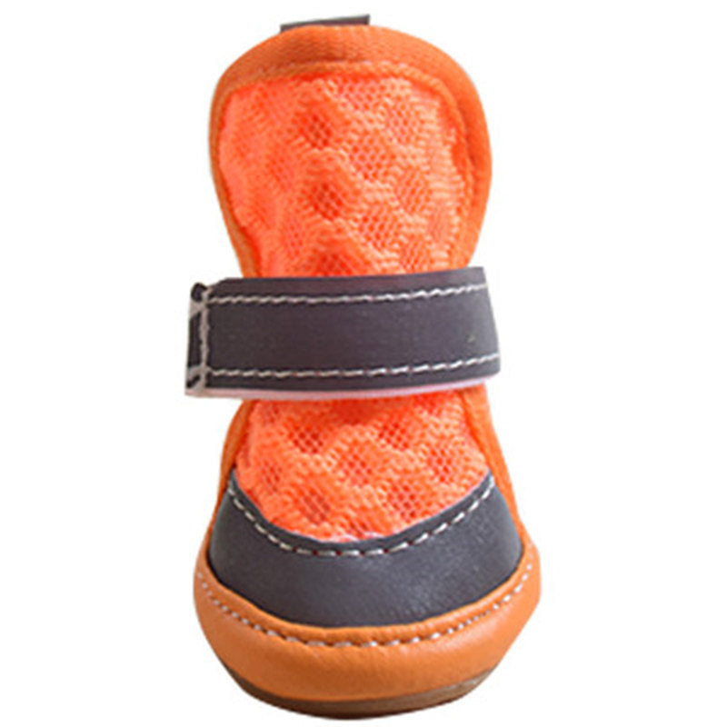 Set di quattro scarpe per cane "Runner Fluo"