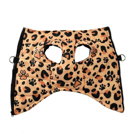 Cappotto Smanicato per Cani "Butterfly" con Zip e Anelli per Guinzaglio by Dog Moda