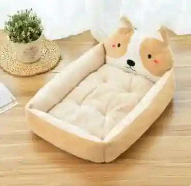 Cuccia Rettangolare per Cani e Gatti con Schienale Personaggi Animati by Dog Moda