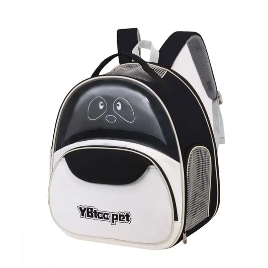 Zaino Trasportino Cani Gatti Panda Cupola Trasparente by Dog Moda