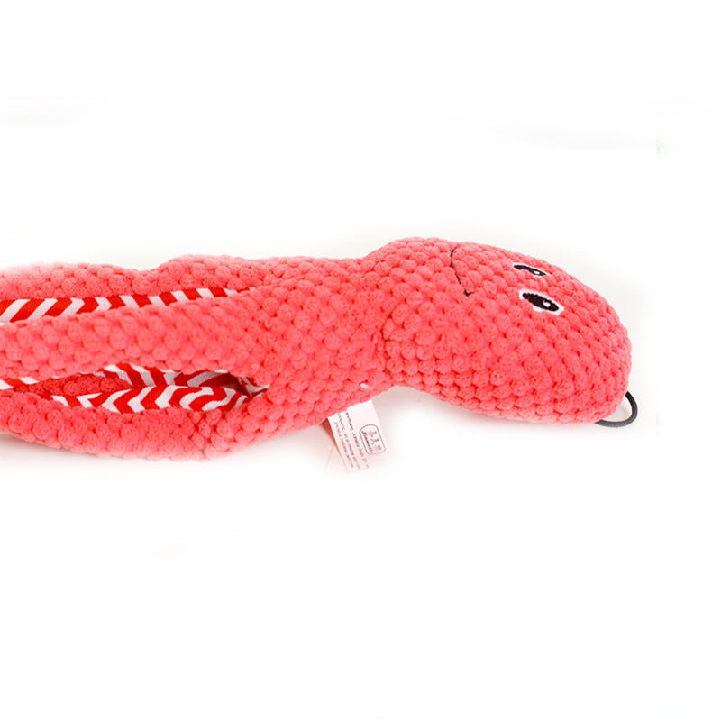 "Octopus Orlando" Dog Plush with Integrated Squeaker - The Perfect Toy for Your Four-Legged Friend