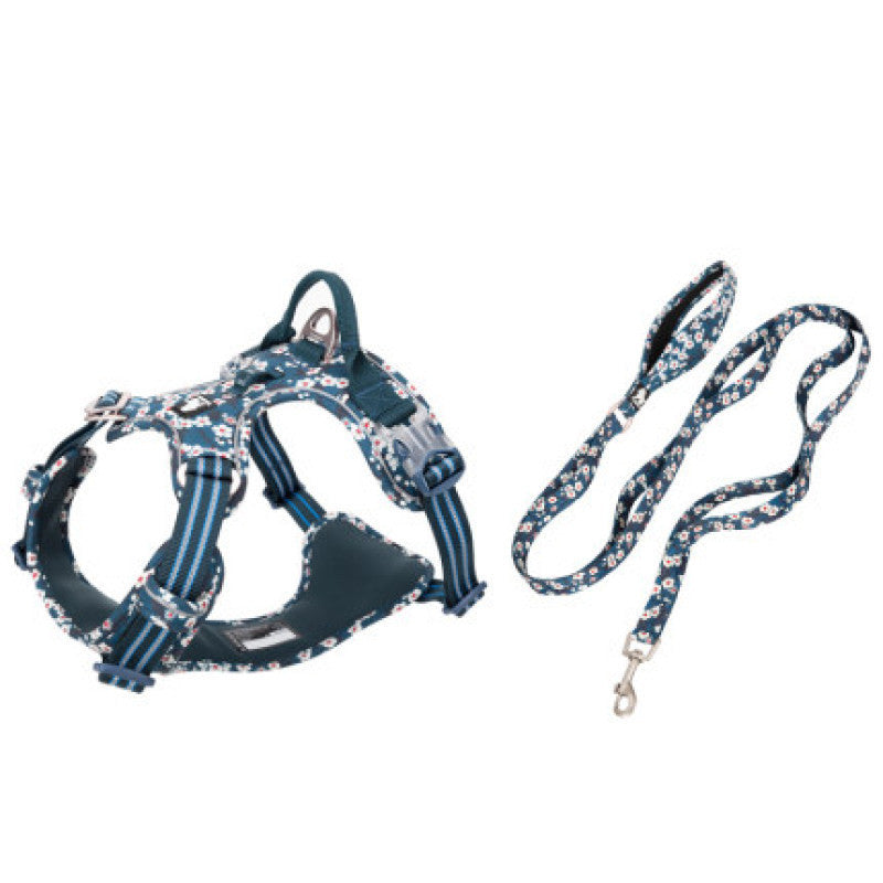 Set completo guinzaglio e pettorina per cani regolabile "TrueLove"