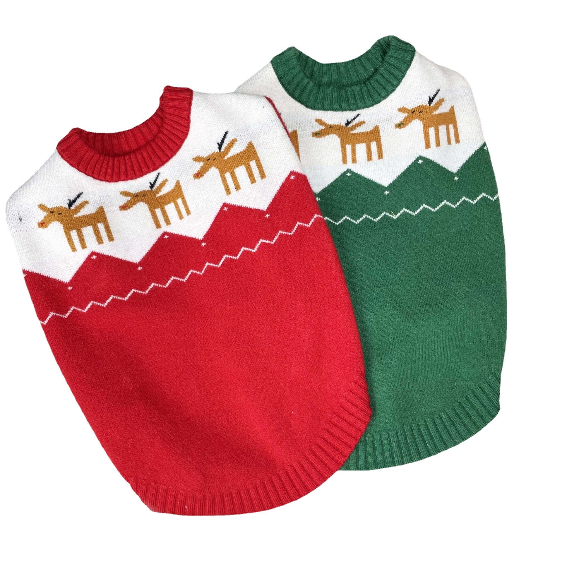 Reindeer Christmas Sweater for Dogs and Cats – Perfect for the Holidays