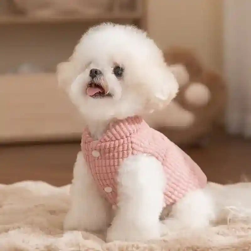 Cappotto Dorothy Rosa per Cani - Imbottito e Caldo by Dog Moda
