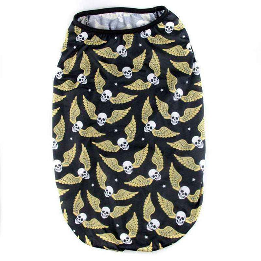 Maglietta per cani e Bulldog con teschietti "Skull Candy" by Dog Moda