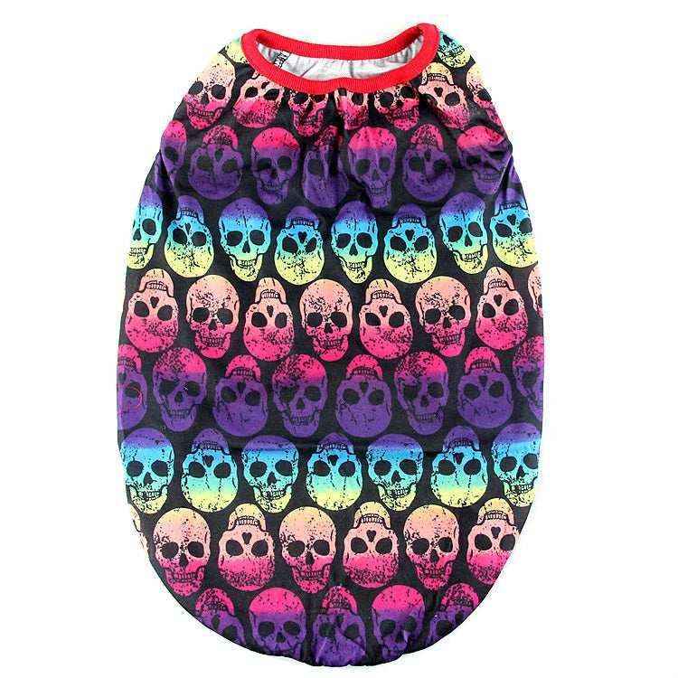 Maglietta per cani e Bulldog con teschietti "Skull Candy" by Dog Moda
