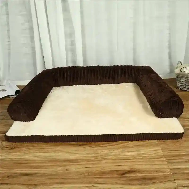 Cuccia Rettangolare "Luna" – Morbida e Confortevole con Sponde Laterali by Dog Moda