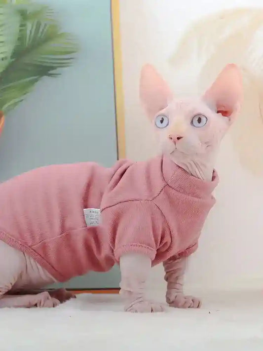 Maglia per Gatti Sphynx Invernale - Dralon Elasticizzato e Morbido by Dog Moda