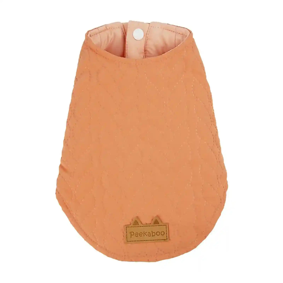 Cappottino per Cani Pekaboo Smanicato Trapuntato con Bottoni a Margherita by Dog Moda