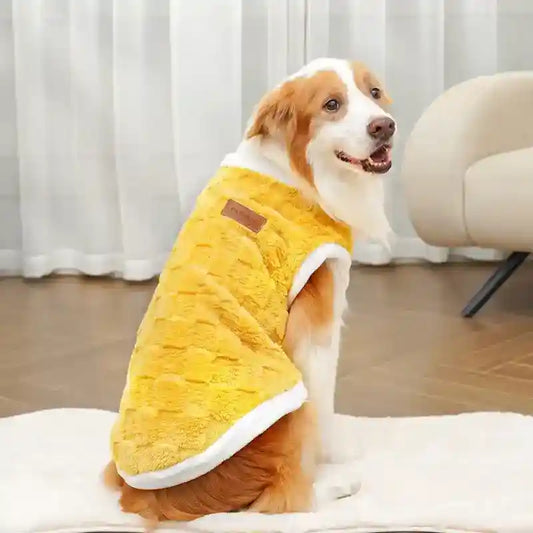 Maglia in Pile per Cani "Chess" a Scacchi in Vari Colori by Dog Moda