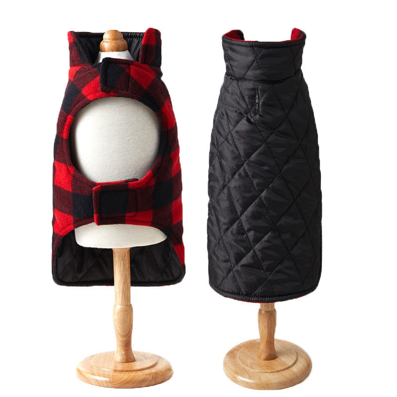 Cappottino per Cani Smanicato Double Face – Stile e Protezione