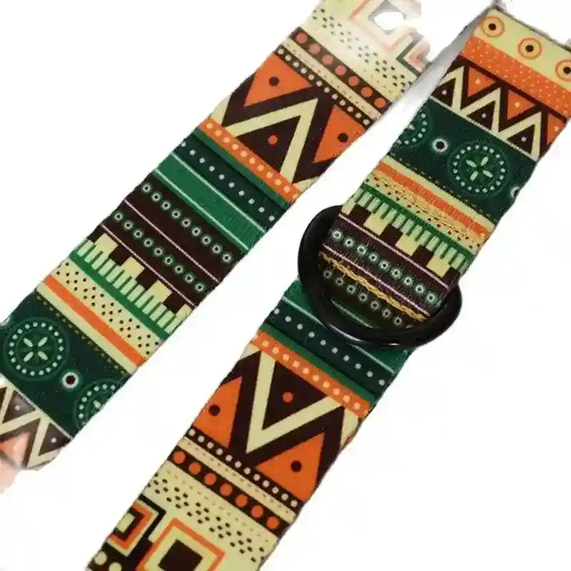 Set collare e guinzaglio per cani con anello "Time" by Dog Moda