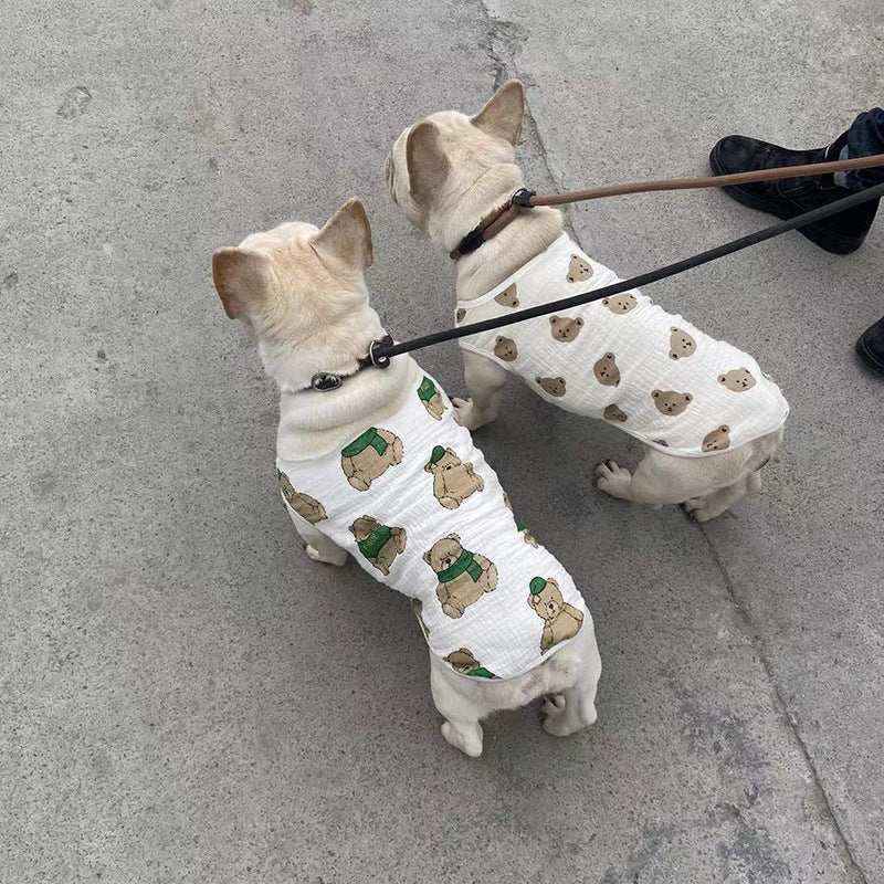 Maglia in Cotone per Bulldog Francese - Dog Moda