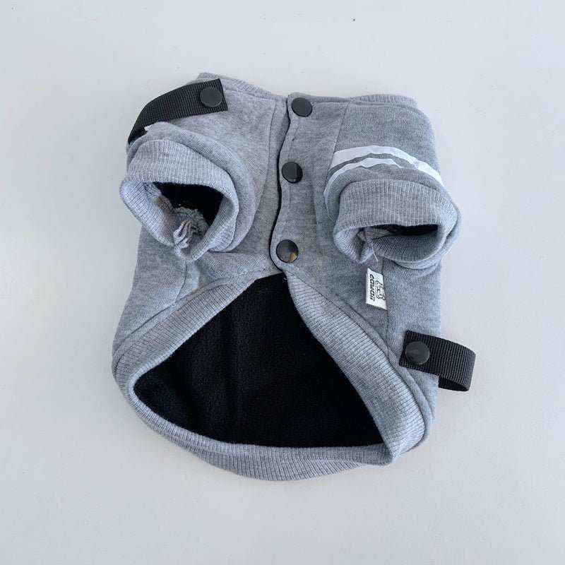 Felpa per Cani con Marsupio Rimovibile Modello "Sassy" - Dog Moda