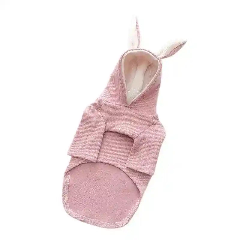 Felpa per cani e Bulldog cappuccio orecchie "Bunny" - Dog Moda