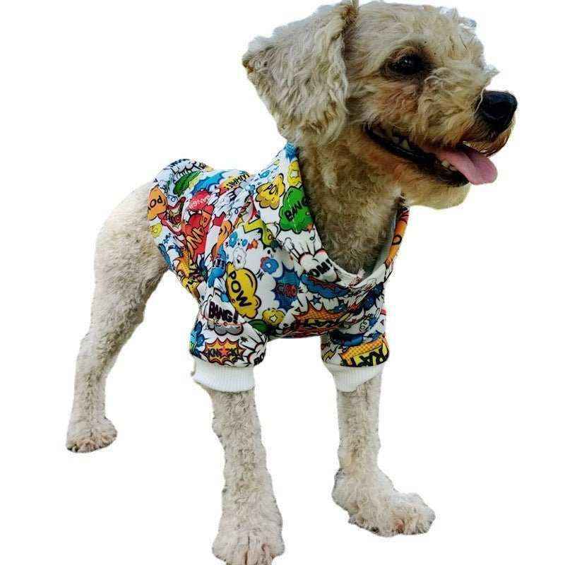 Felpa per cani "Graffiti" fantasia Comics - Dog Moda