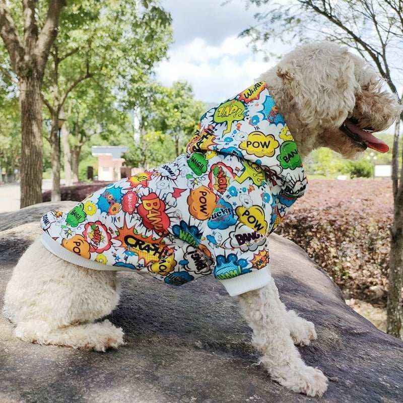 Felpa per cani "Graffiti" fantasia Comics - Dog Moda
