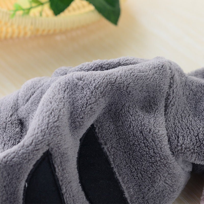 Felpa per cani in morbido pile con cappuccio "Gatto" - Dog Moda