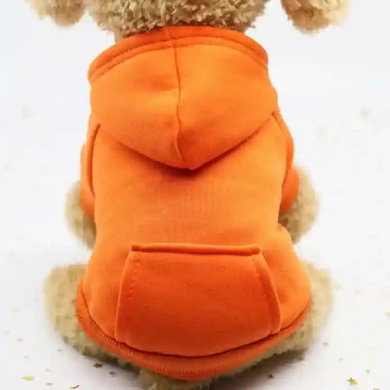 Felpa per cani in pile in tinta unita "Sidney" - Dog Moda