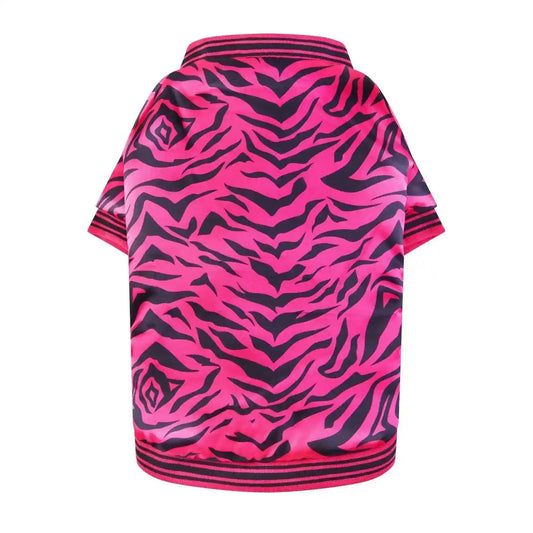 Giacca per cani rosa tigrata "Tiger" - Dog Moda